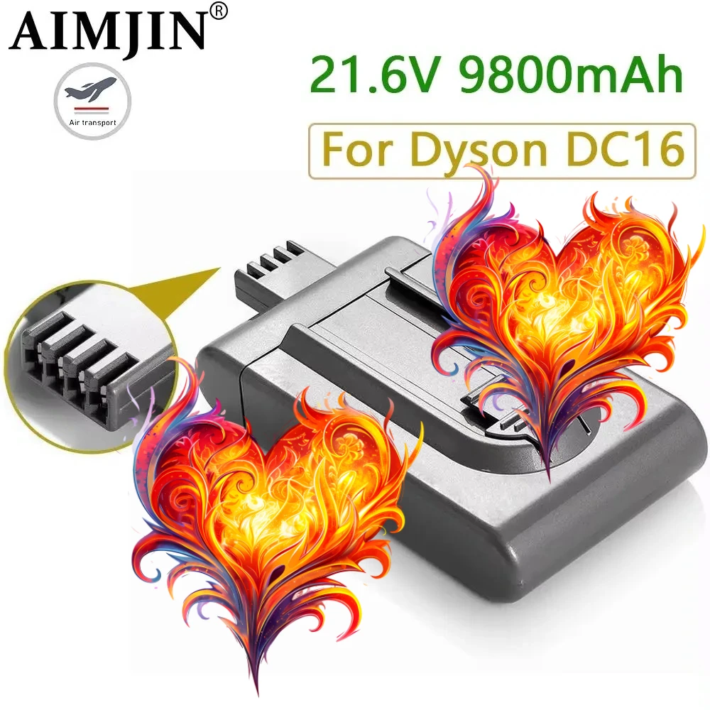 

Li-ion 21.6V rechargeable battery for Dyson vacuum cleaner DC16 DC12 12097 BP01 912433-01 L50 replacement battery