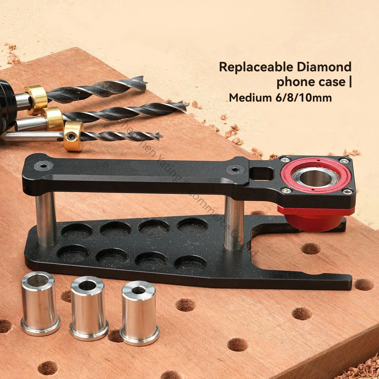 Plane Vertical Hole Punch Hole Plate Round Wood Tenon Woodworking Table MFT Positioning Opening Tool Ganwei Woodworking DIY