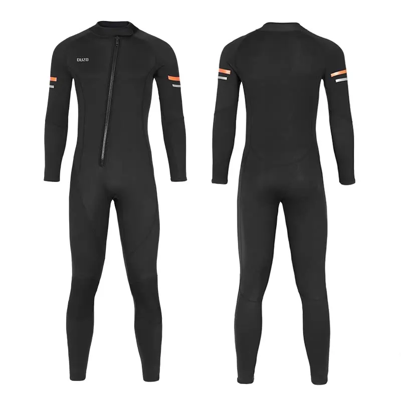 

1.5mm Men's Swimming Suits One-piece Wetsuit Jellyfish Thickened Warm Surfing Winter Swimming Sports Clothes Fish Hunting Suit