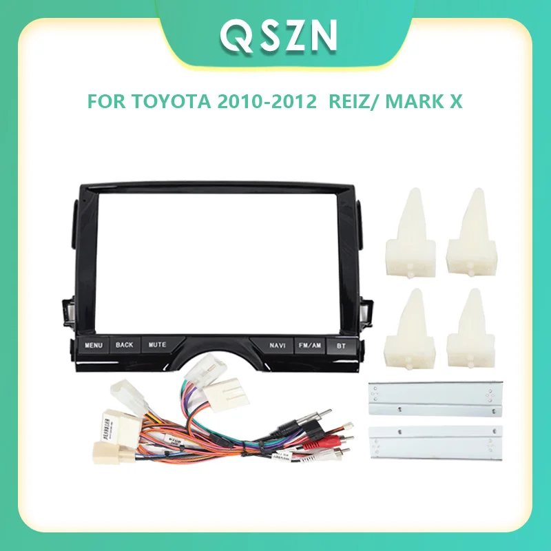 

QSZN 10.1 Inch For Toyota Reiz Mark X 2010-2013 Car Radio Head Unit Android Stereo MP5 GPS Player 2 Din Panel Frame Fascia