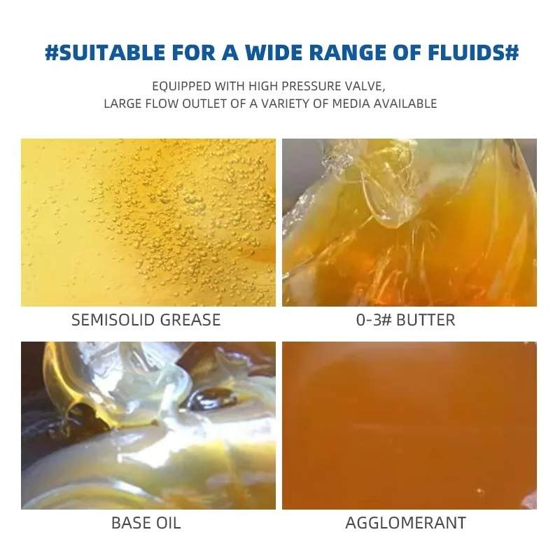 เครื่องจ่ายซิลิโคนเหลวความหนืดสูงแบบสองคอลัมน์ ปั๊มแผ่นกดสำหรับงานที่ต้องการความแม่นยำ