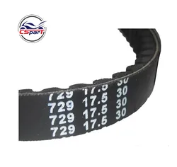 CVT Belt 729 17.7 30 Drive Belt for GY6 50cc Scooter Moped Long-Case  Jonway NST Roketa Vento Scooter Parts