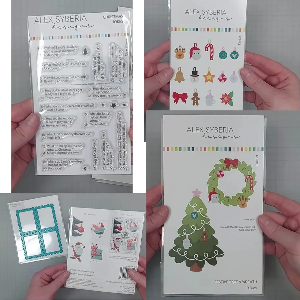 Christmas bird Metal Cutting Frame Dice 2025 New Templates DIY Scrapbooking Paper Making Crafts Cuts Santa Claus