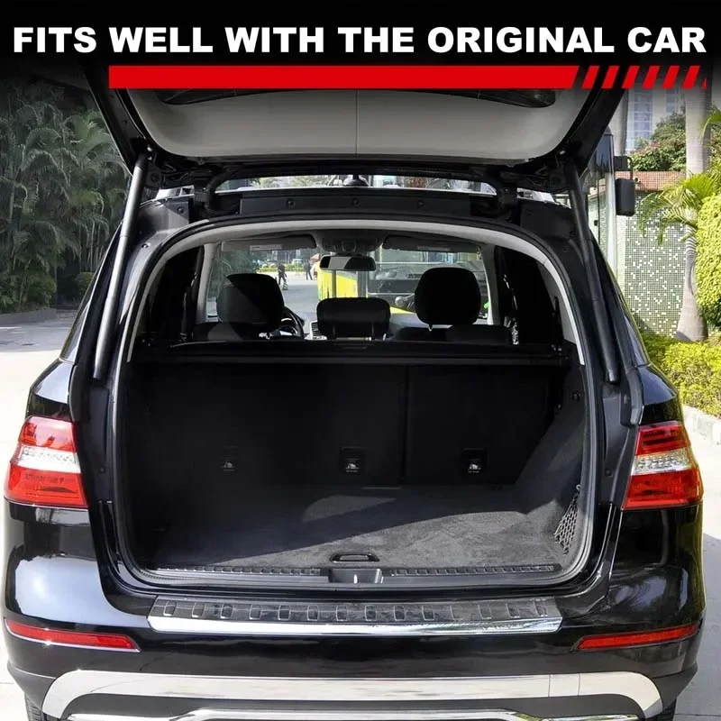 1Pcs For Mercedes-Benz ML 2013-2016 Aluminum Alloy Car trunk pet fence safety isolation protect net Car protection accessories