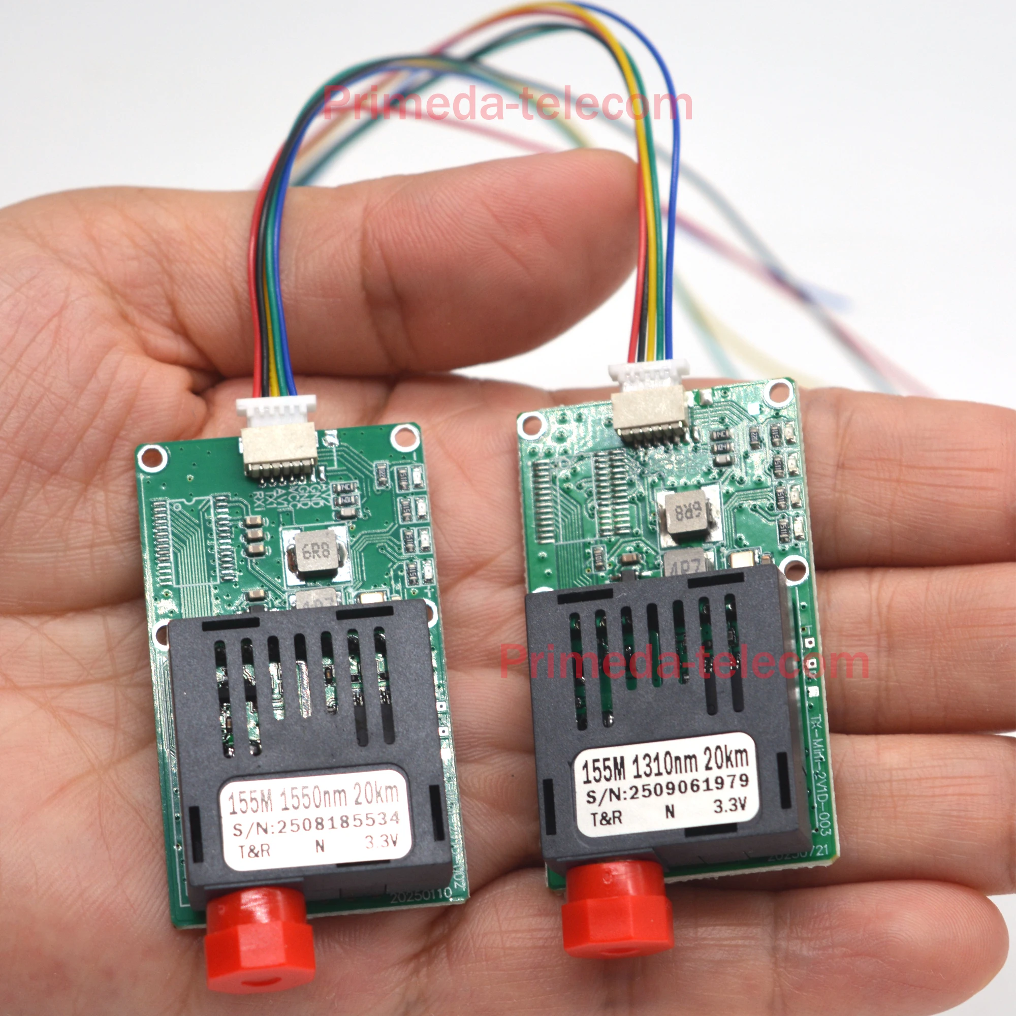 High Quality Optical Fiber module Fiber Converter SingleMode FC 1Analog Video with 1 UART TTL SBUS to Optic Controller