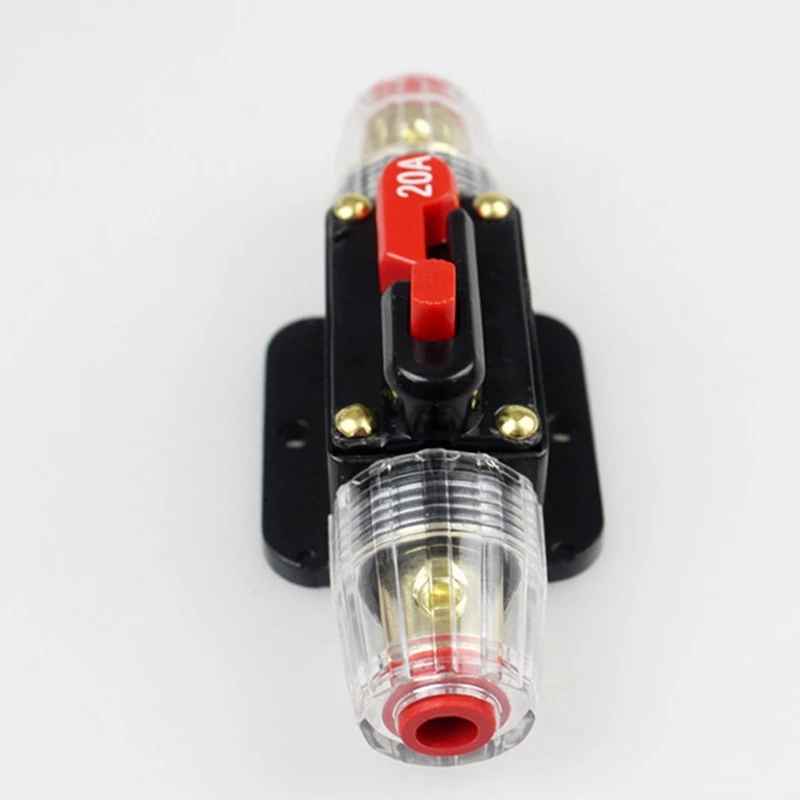 Circuit Breaker Fuses 12-24Vfor System Protection Car Marine Boat Stereo Switch Audio Inverter System Protection Top-Rated