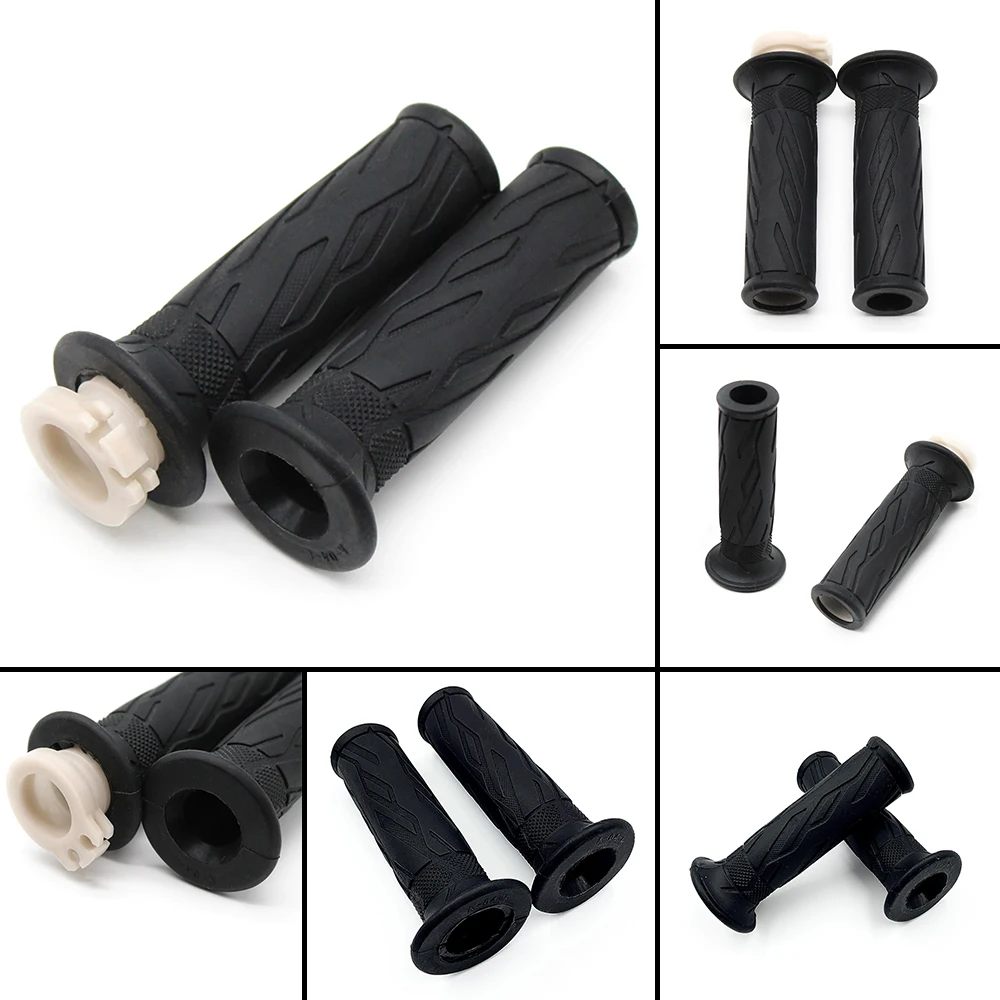 For SUZUKI GSX-S125 GSX-S150 GSR600 GSR400 Motorcycle OEM Rubber Handle Grips Handle Glue Throttle Handlebar