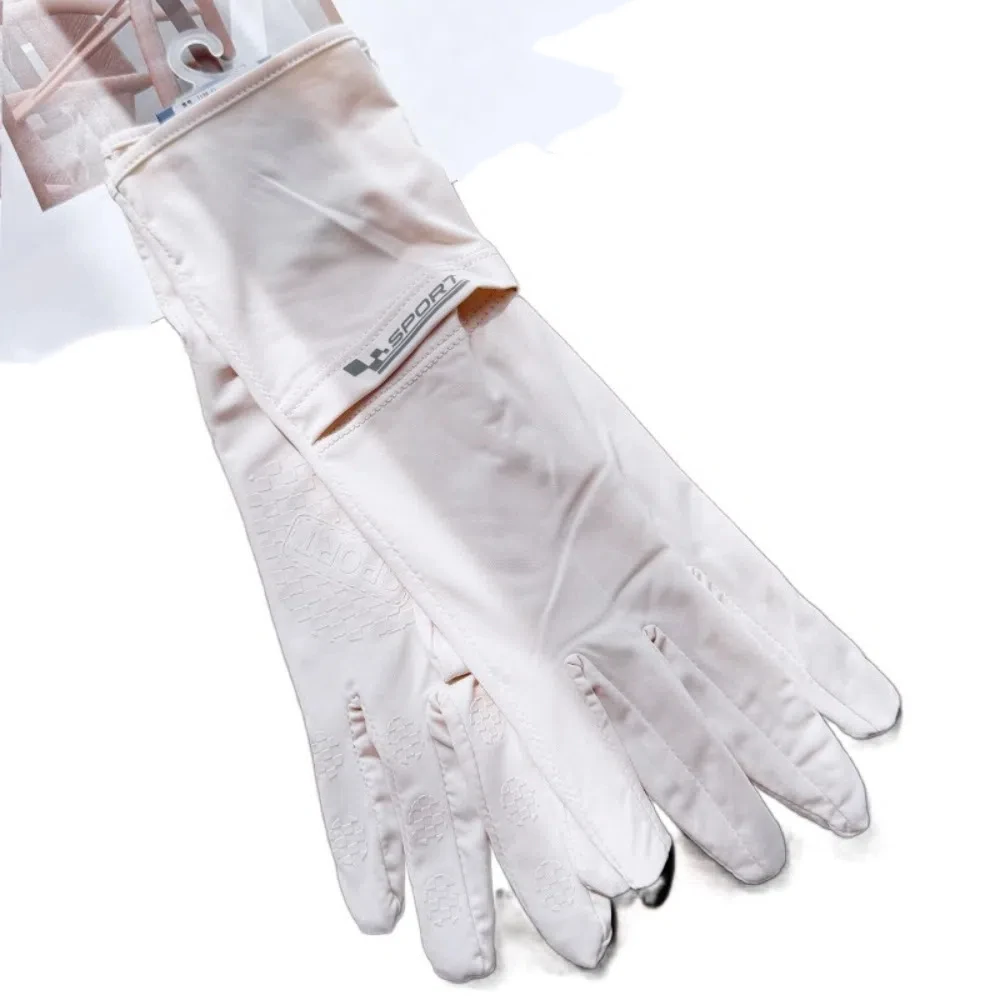 

Ice Silk Women Sunscreen Gloves Anti-UV Non Slip Sun Protection Riding Gloves Touch Screen Breathable Summer Driving Mittens Man