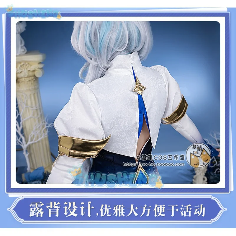 مجموعة زي تأثيري تأثير Genshin للنساء ، لعبة Focalors