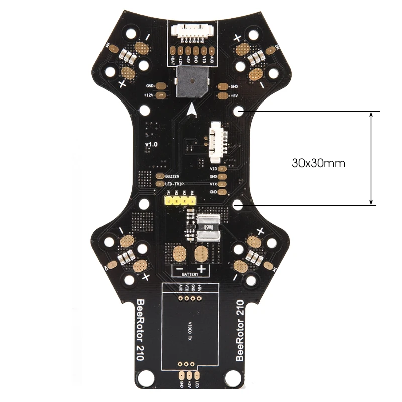 ZMR250 BeeRotor 190/210 PDB FPV Racing Drones QuadCopter Power Distribution Board