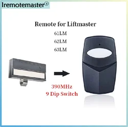 For 61LM Garage Door Remote Opener 9 Dip Switch 390MHz