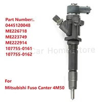 Nuevo conjunto de inyector de combustible diésel 0445120048 Para motor Mitsubishi Fuso Canter 4M50 ME 226718 ME 223749
