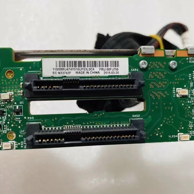 00KA055 00FJ755 Original For Lenovo X3550 M5 Backplane 4 Bay 2.5