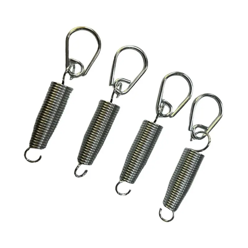 【CHRISTMAS】4 Pcs Drum Tension Spring Heavy Spring Rings Bass Drum Foot Pedal for Accessories