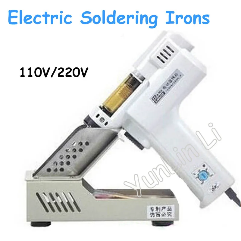 Electric Vacuum Desoldering Pump Solder Sucker Gun 110V/220V De-solder Gun Electric Soldering Irons