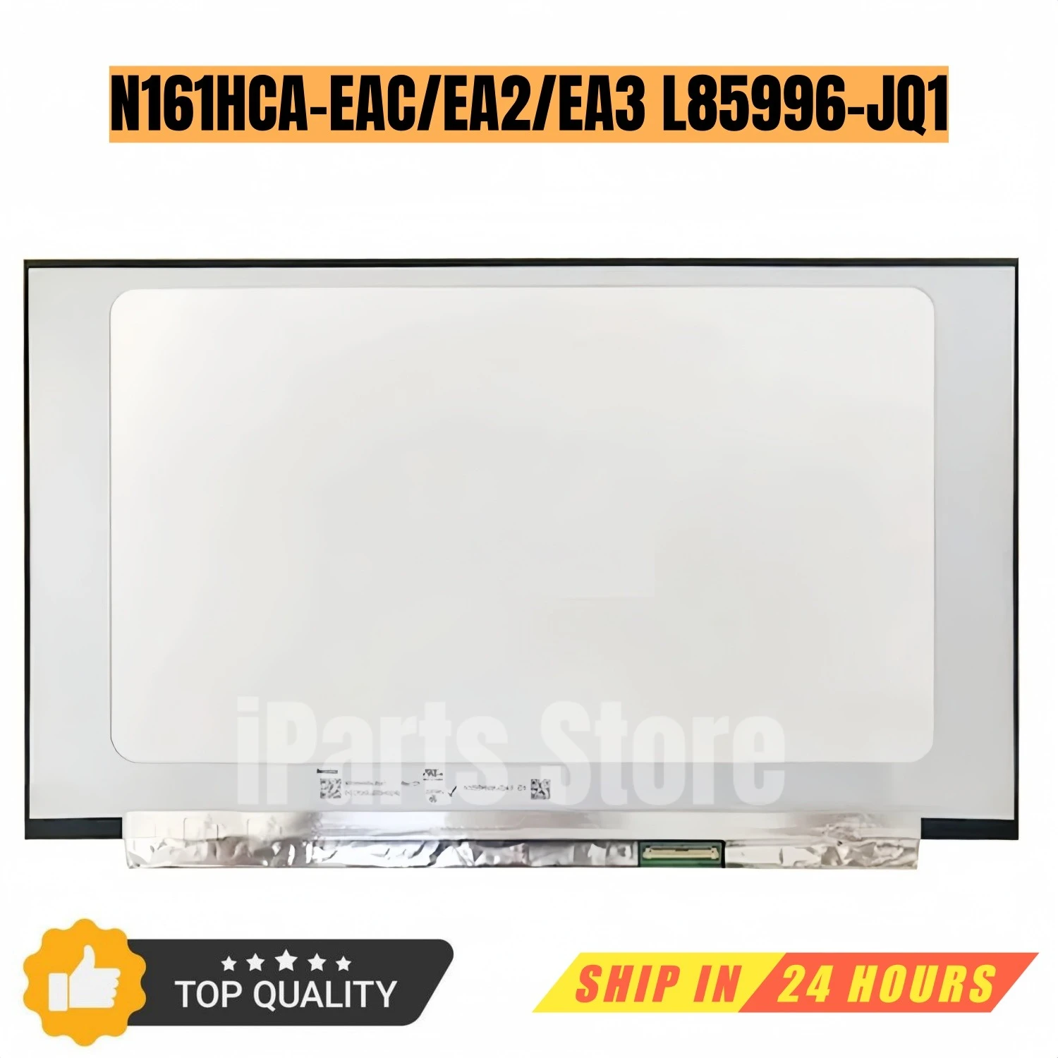 

iParts Replacement 16.1 inch LCD Screen N161HCA-EA3 Rev.C1 N161HCA-EAC N161HCA-EA2 L85996-JQ1 FHD Display Panel IPS 60Hz OEM