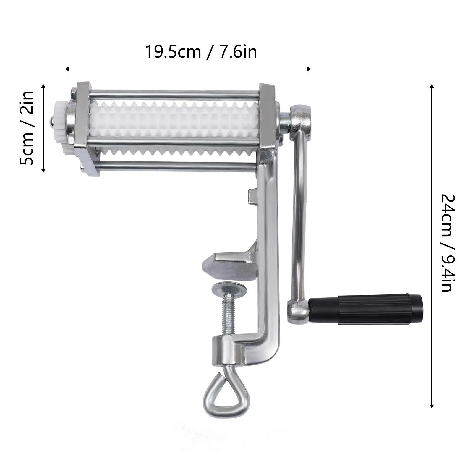 Meat Tenderizer Hand Crank Flatten butchers Tool Cuber Steak Machine KitchenTool