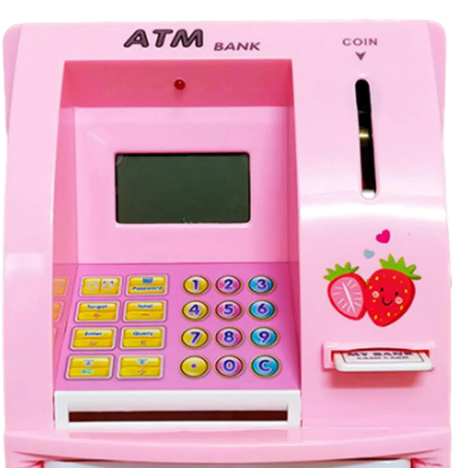 Mini ATM Piggy Bank with Card,password Protection Small Money Jar for Children Kids Ages 3 4 5 6 7 8 Boys Girls Birthday Gifts