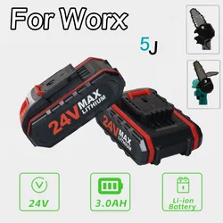 24V 3000mAh Lithium-ion Battery for WORX 36VF 48VF 88VF Rechargeable Cordless Electric Tools Replacement Batteries