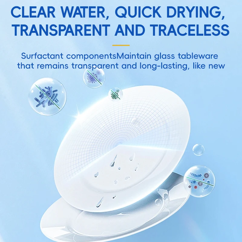 OGAS All‑in‑One Dishwasher Cleaning Tablets 12Pcs 99.9% Sanitizing Anti‑Limescale Detergent For Heavy Chinese Food Grease