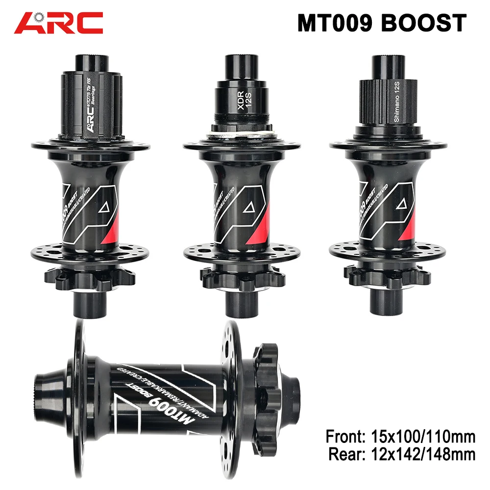 

MT009 BOOST Alloy Bike Hub MTB Sealed Bearing XD HG MS 8 9 10 11 12 S Mountain Bicycle Wheel Freehub 100/110x15mm 142/148x12mm