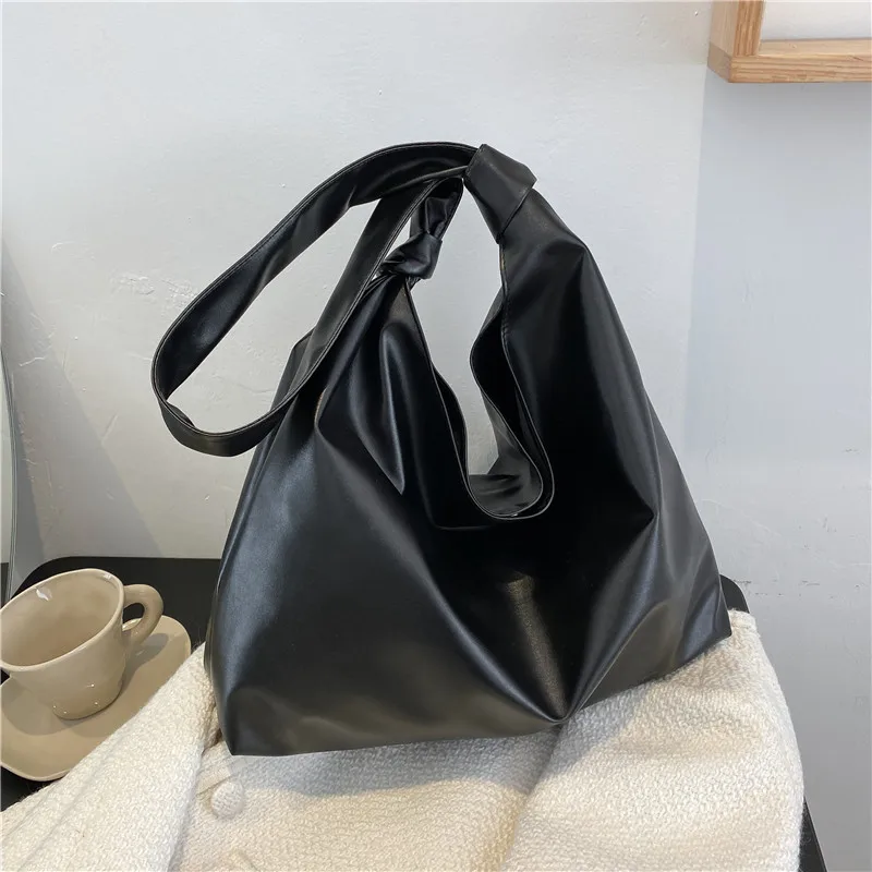 Large Capacity Bag Trendy Fashion Women's Handbags Single Shoulder Students Designer Luxury Simple Armpit  Tote Bag