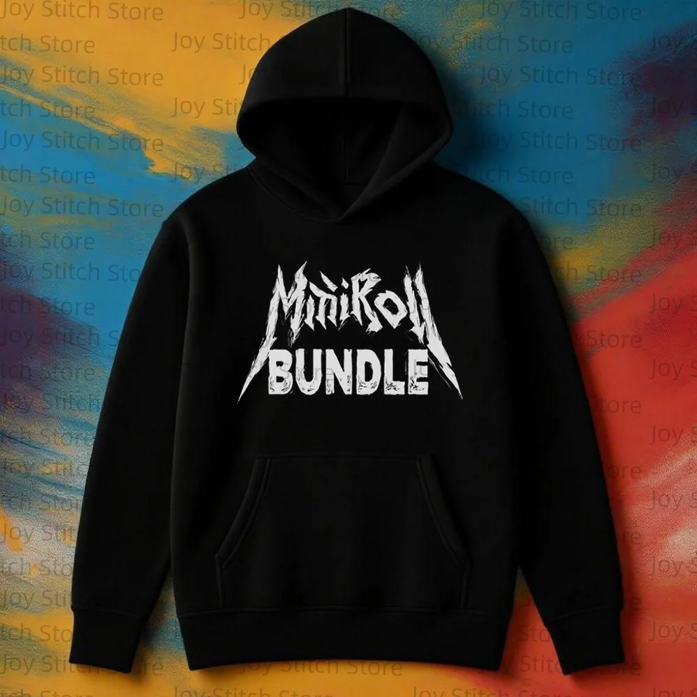 

Retro men's drawstring hoodie, metal font, unisex style, avant-garde fashion, casual clothing for autumn and winter daily wear