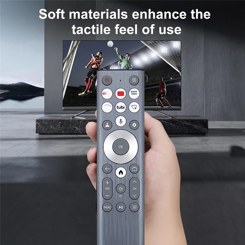 -RRKK Replace ERF6A80 Voice Remote Control For Hisense 65U8N A7 U8 Series Google Smart TV 2024