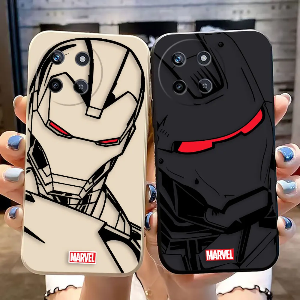 Marvel Iron Man Comics Cover Phone Case For OPPO Realme 11 10 9 9I 8 8I 7 7I 6 5 PRO PLUS 4G 5G Colour Silicone Case Funda Shell