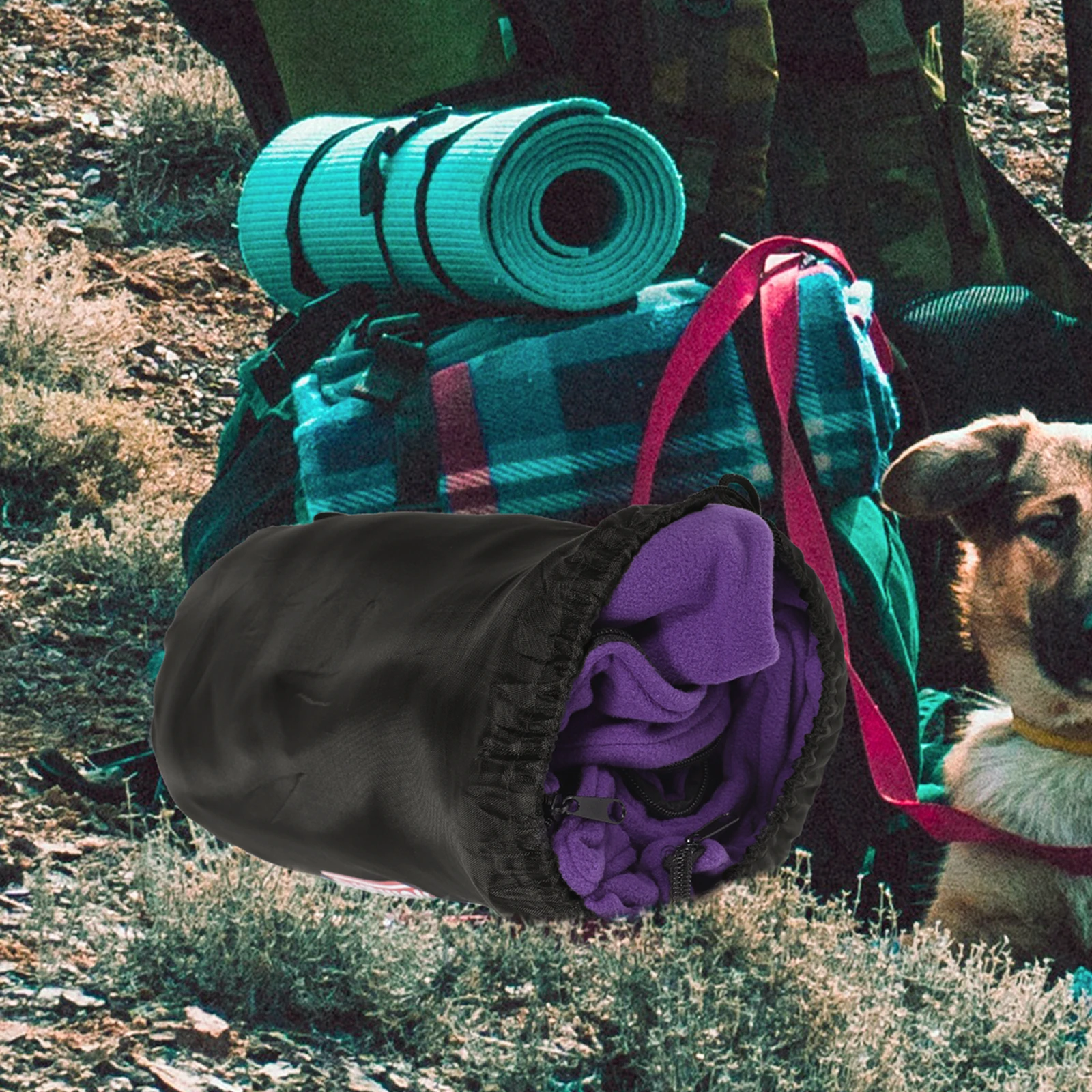 

Sleeping Bag Foldable Lightweight Outdoor Travel Sleeping Blanket Camping Picnic Blanket Comfortable Mat Pad