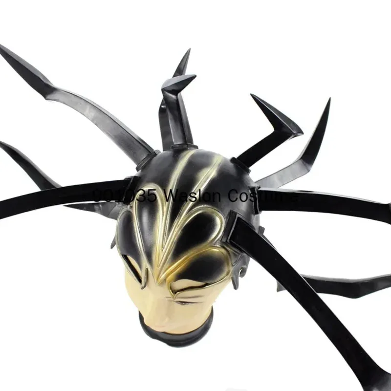 LCK01 ثور 3 هيلا تأثيري غطاء الرأس آلهة الموت هيلا اللاتكس خوذة هالوين زي حفلة اكسسوارات PropsYh1@!