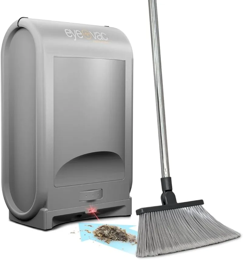 

EyeVac Pro Touchless Vacuum Automatic Dustpan - Ultra Fast & Powerful - Great for Sweeping Salon Pet Hair Food Dirt Kitchen, Cor