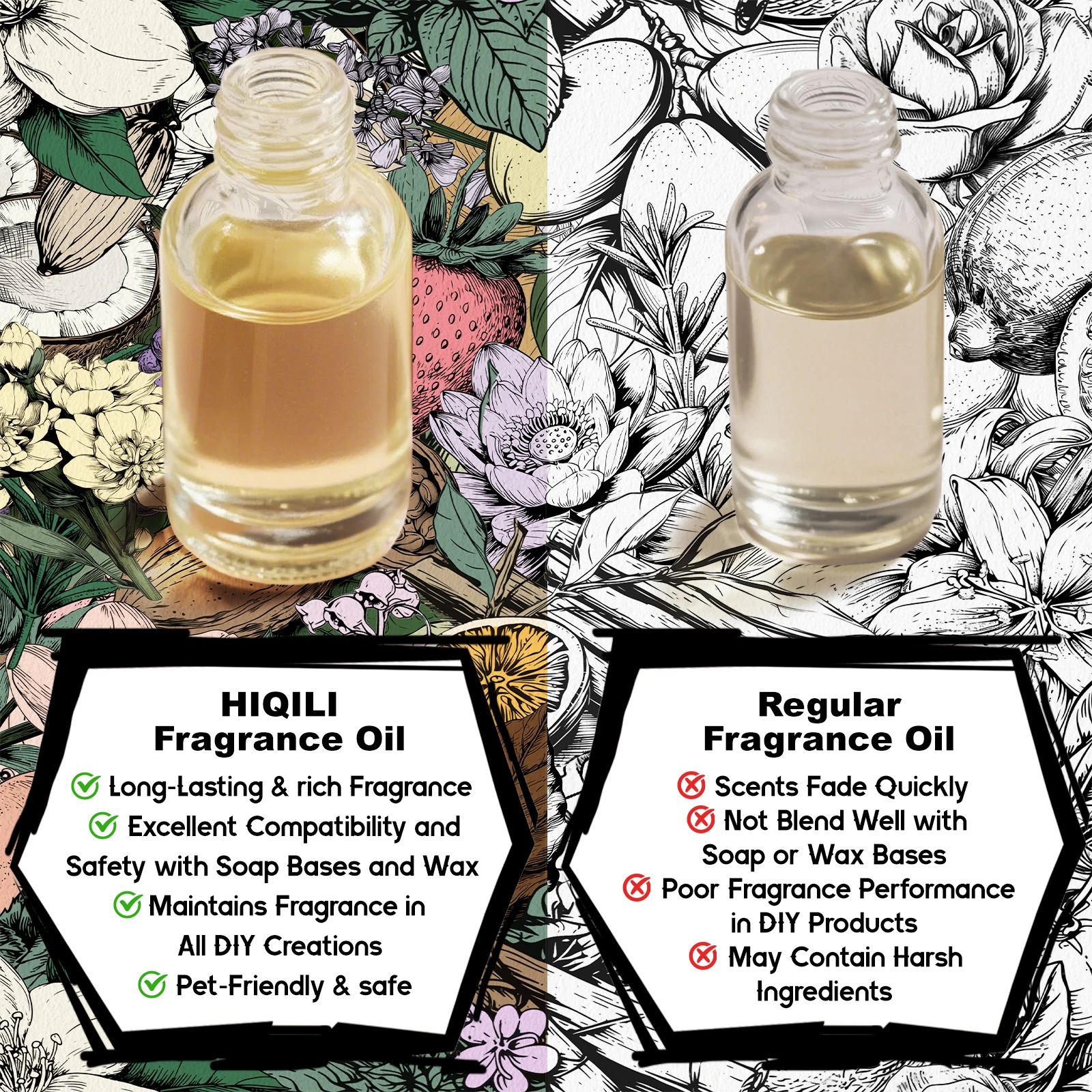 HIQILI New 30ml Fragrance Oil, - огляд і ціна Soap Making Fragrance