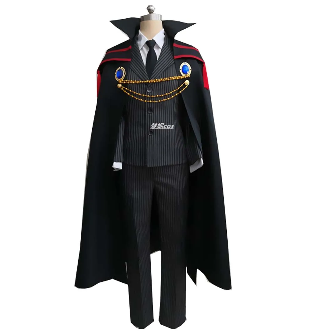 

2023 HITMAN REBORN Giotto Cosplay Costume Adult Hitman Reborn Uniform Cloak Suit Outfit