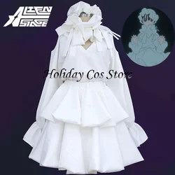 Anime ALIEN STAGE Young Sua Cosplay Costume Wig White Dress Sua Cosplay Mizi Outfit For For Halloween Carnival Women Role Play