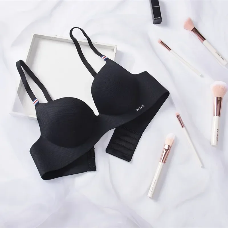 Fashion One-piece Top Women Underwear Sexy Lingerie Push Up Bra Seamless Wireless Bralette Female Clothes Girl Intimates Student