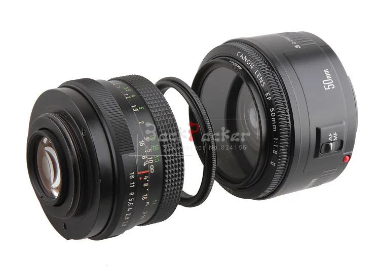 DSLR Camera Lens Adapter Ring Metal Male Thread to Male Thread Macro Lens Reverse Adapter 49mm 52mm 55mm 58mm 62mm 67mm 72m 77mm