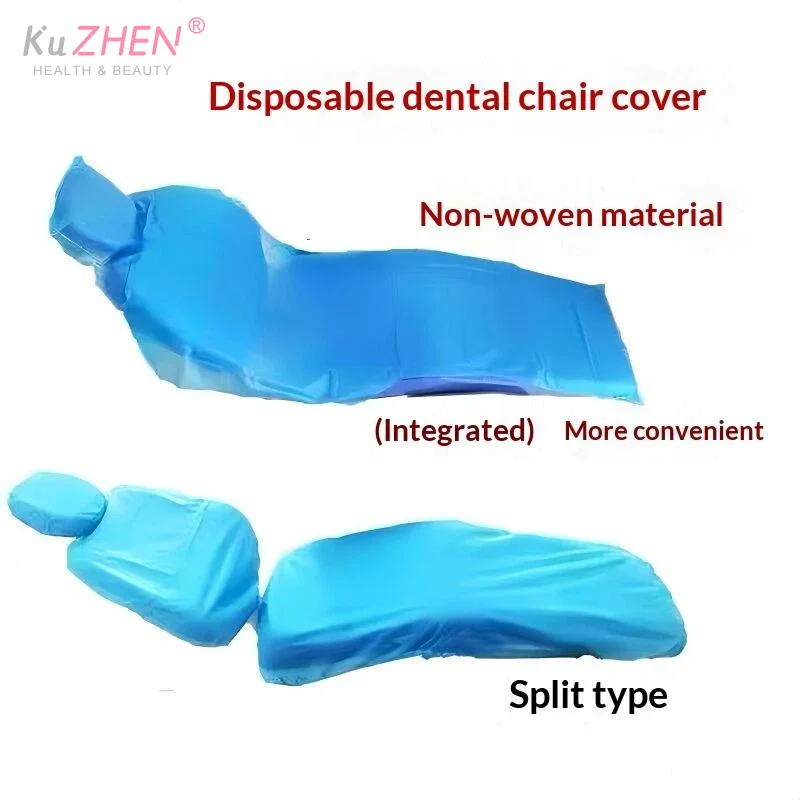 1 Set Integrated Split Type Waterproof Anti Dust Dental Unit Couch Sleeve Disposable Non Woven Dental Chair Cover For Dental
