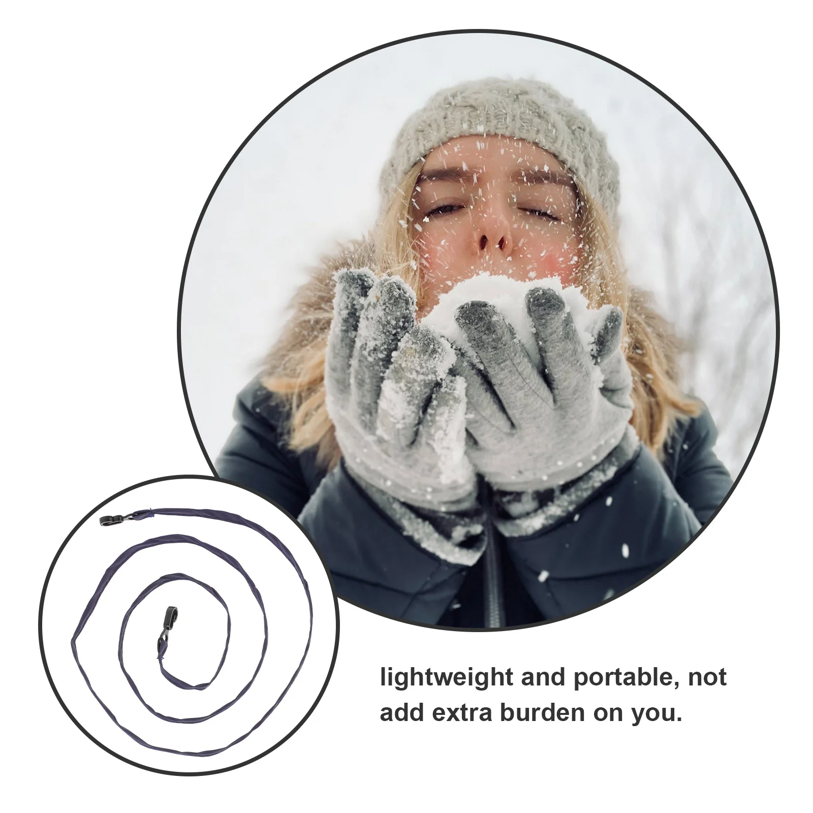 

2 шт. многоразовые ремни для перчаток, нейлоновые анти-потерянные веревки для варежек, зимние портативные противоскользящие перчатки, держатель, веревка для катания на лыжах