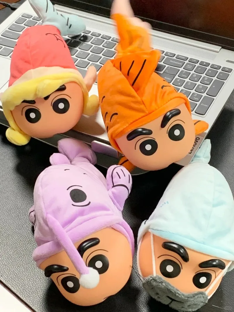 

Cute Shin-Chan Fishing New Life Mobile Fish Blind Box Handmade Trendy Play Doll Ornament Cartoon Character Model Birthday Gift