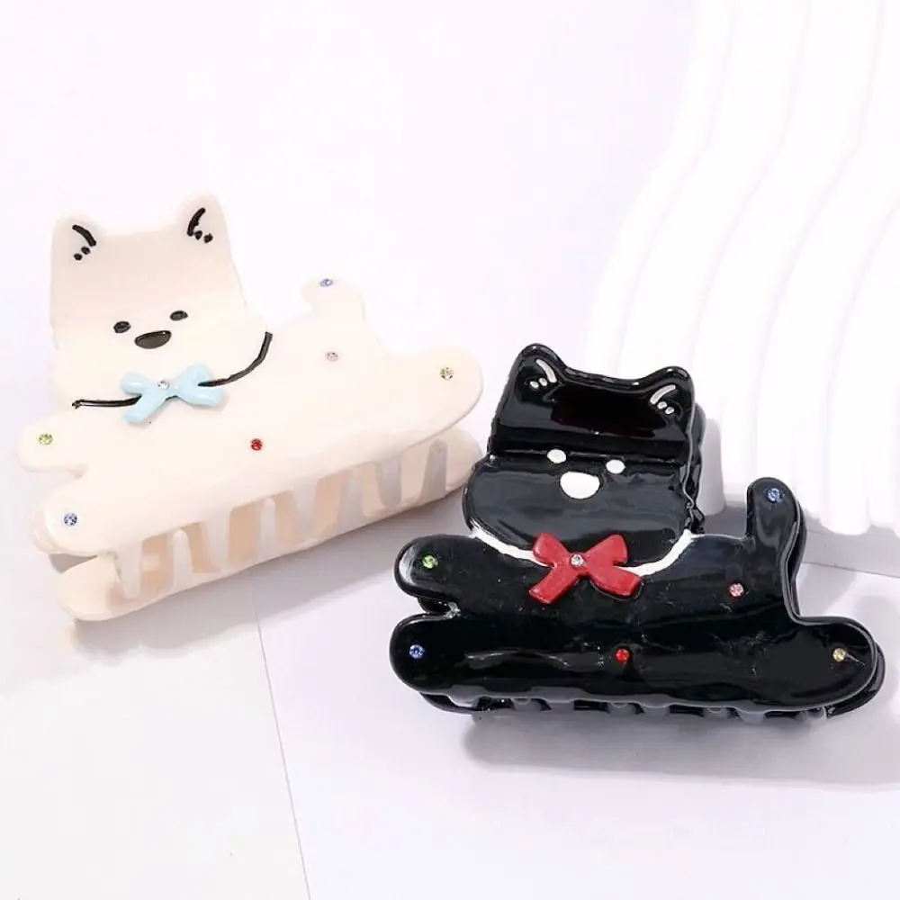 

Cute Pet Puppy Hair Claw Hairpin Cartoon Animal Hair Clip Hair Accessories Korean Style Dog Shark Clip Daily