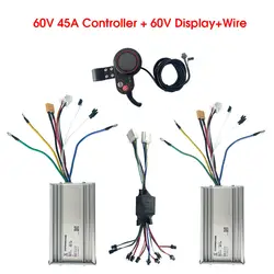 Yunli 60V 72V 50A 45A Electric Scooter Controller Accessories Parts for 5600W 6000W 8000W 10000W 15000Watt E Scooters