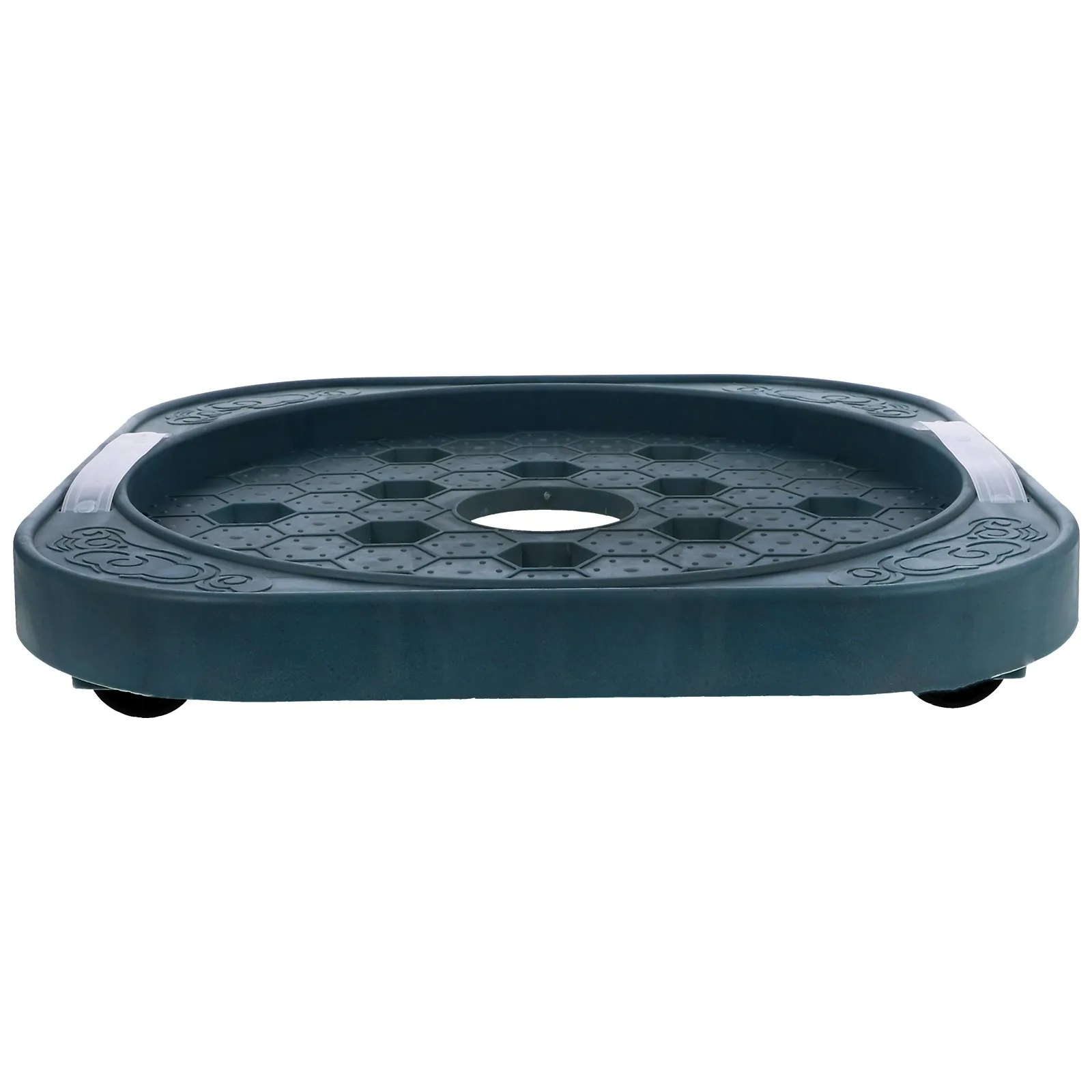 

1pc Movable Gas Tray with Wheels Stabilizer Gas Tank Tray Base Plastic Propane Holder Stand for Kitchen Restaurant Storage