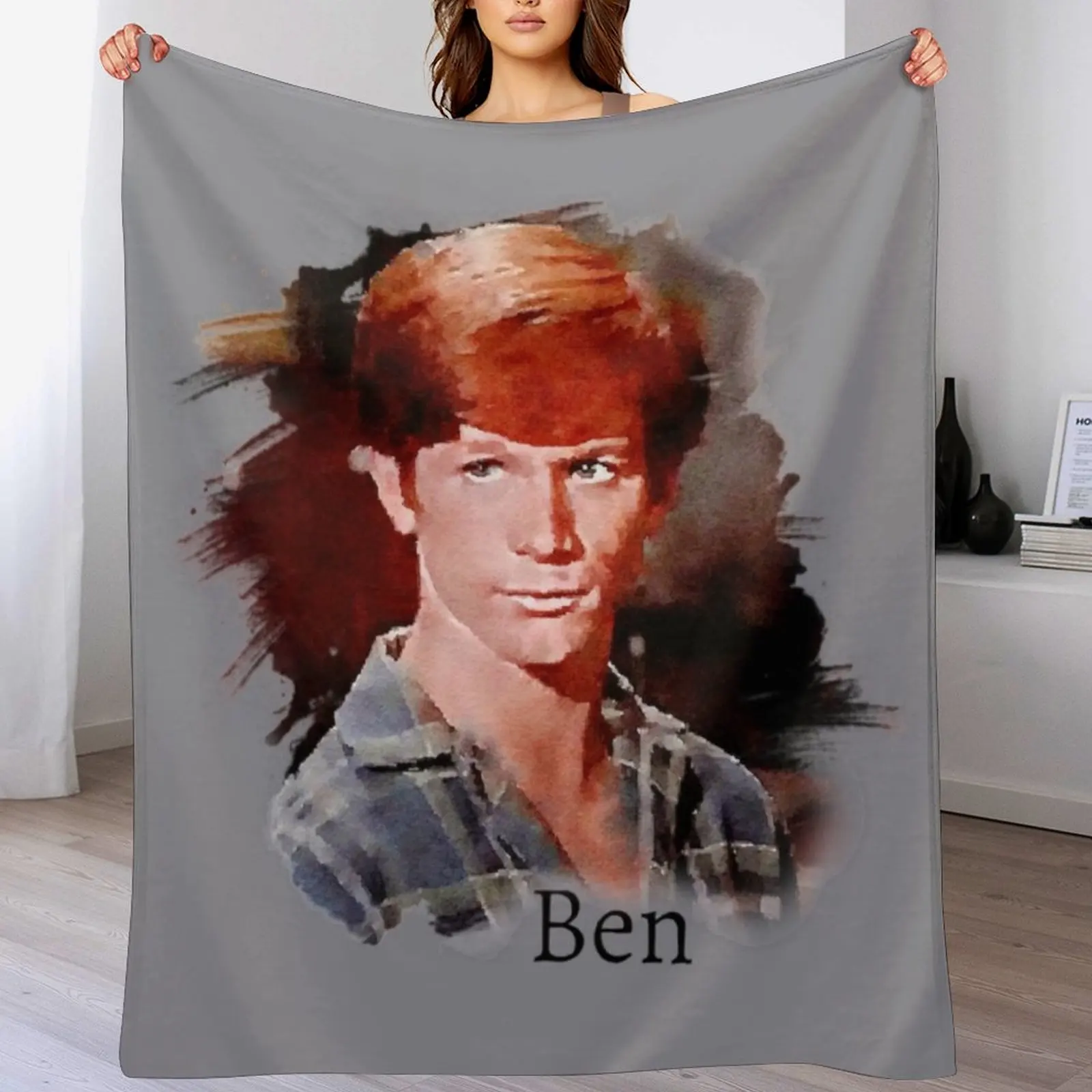 

Ben Walton Throw Blanket Comforter Softest wednesday warm winter Blankets