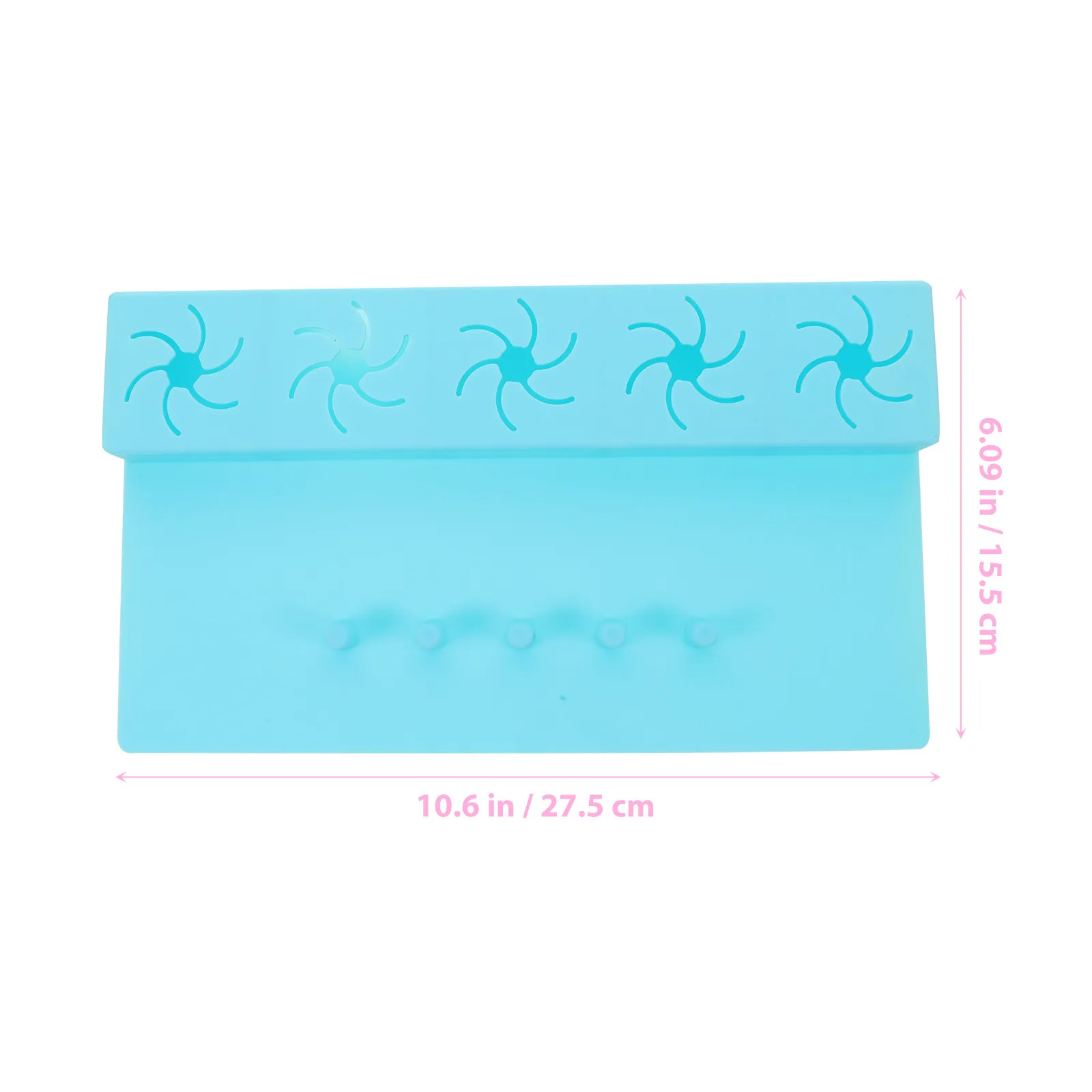 Silicone Nail Polish Holder Organizer Portable Nail Tool Display Stand for Home Salon Manicure Storage Rack Silicone Organizer