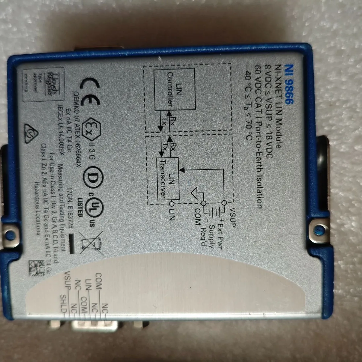 NI 9866 Second-hand, Normal Function, Genuine 781963-01