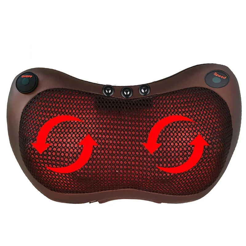 Massage Car Home Head and Neck Massager Electric Multifunctional Massage Pillow Cushion Electric Massager