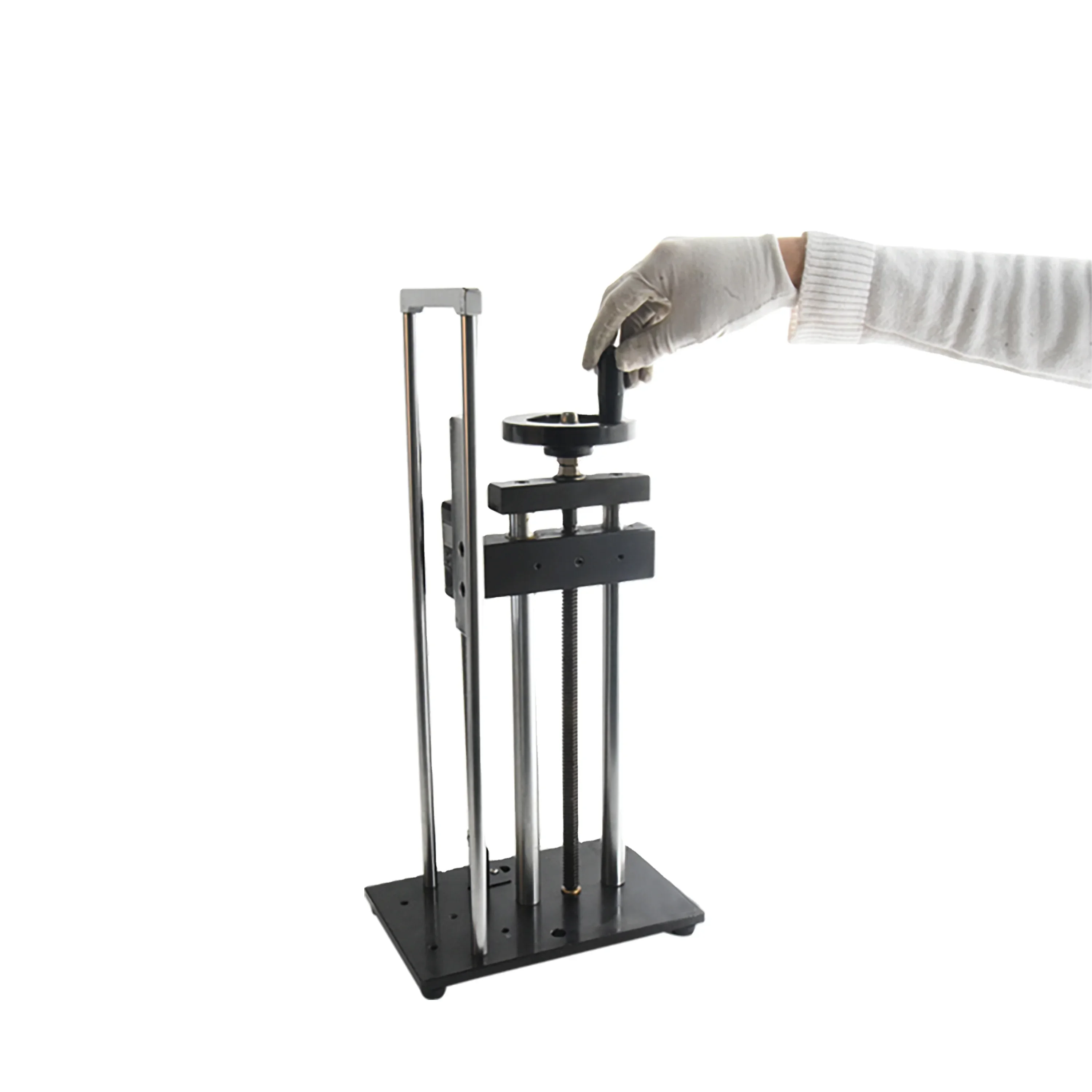 Manual Spiral for Test Stand Push Pull Force for Test Support 500N Digital Scale Gauge Alloy Dynamometer Force Measuring