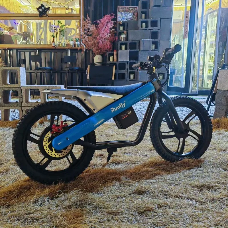 Bicicleta eléctrica para niños de 16 pulgadas, bicicleta deslizante, bicicleta de equilibrio,