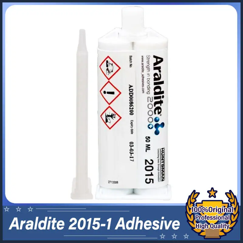 

Клей Araldite 2015-1 50 мл, устойчивость к атмосферным воздействиям, высокое наполнение зазоров